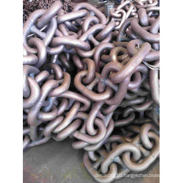 Stud Link Anchor Chain with Galvanized